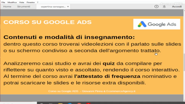 Corso 2025 Google Ads per Principianti + Certificato – Screenshot 4