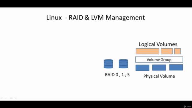 Linux RAID & LVM Management – Screenshot 1