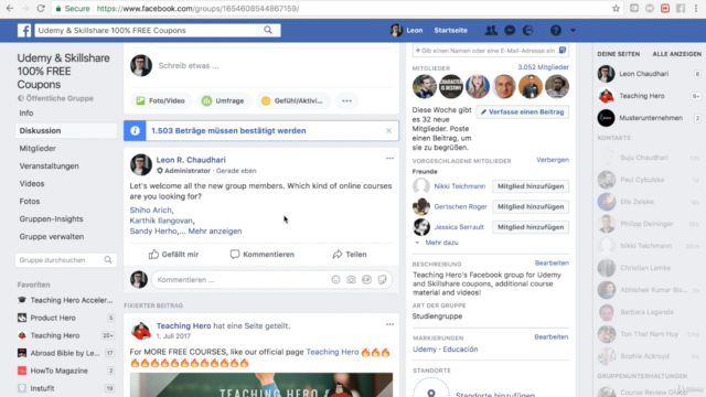 Facebook Gruppen: Der Komplette Facebook Gruppen Kurs – Screenshot 3