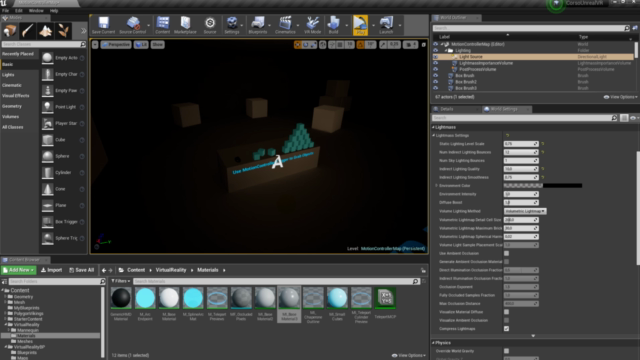 Unreal Engine 4: dalle basi a un videogioco in VR – Screenshot 2