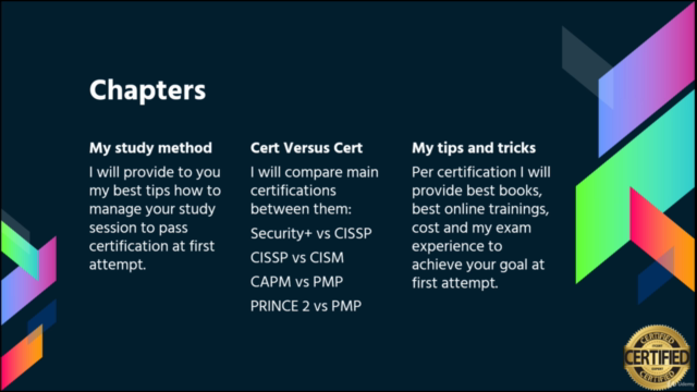 IT Certification - Study guide to pass at first attempt ! – Screenshot 4