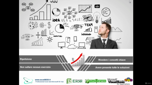 Microsoft Excel: pratica ed esercizi – Screenshot 3