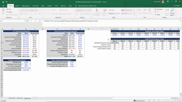 The Real Estate Pro Forma Modeling Master Class – Screenshot 3