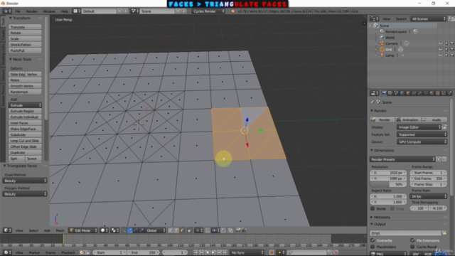 Blender Mesh Modelleme Araçları – Screenshot 3