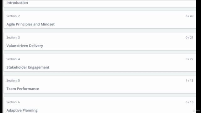 PMI-ACP (Agile Certified Practitioner) Full Exam Preparation – Screenshot 3