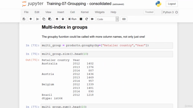 Data Science: Analiza danych w Python i PANDAS – Screenshot 2