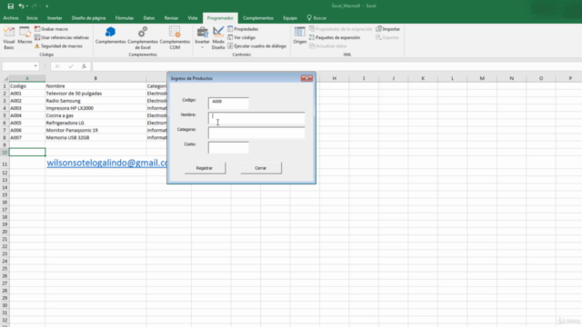 Macros y VBA para Excel desde cero – Screenshot 3