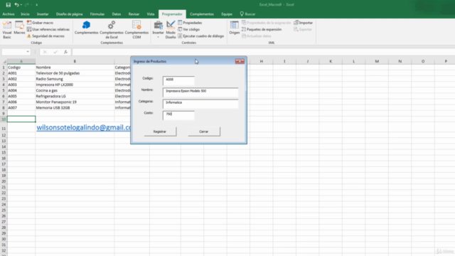 Macros y VBA para Excel desde cero – Screenshot 4