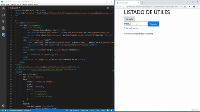 Vue JS (2 y 3) - Crea Aplicaciones Web Modernas con Vue – Screenshot 3