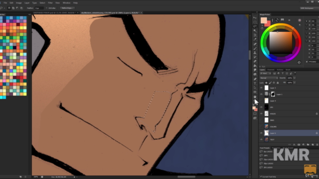 A Pro's Guide to Digital Comic Book Coloring – Screenshot 3