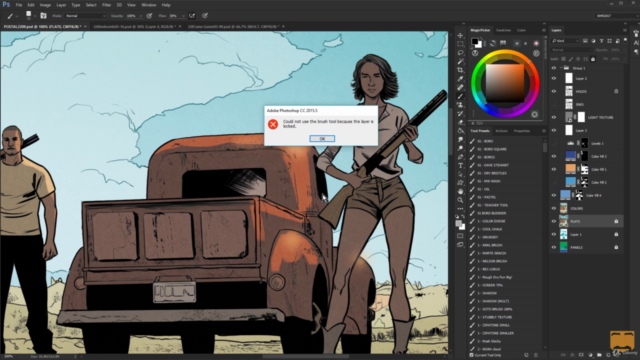 Advanced Digital Comic Coloring Concepts & Techniques – Screenshot 4