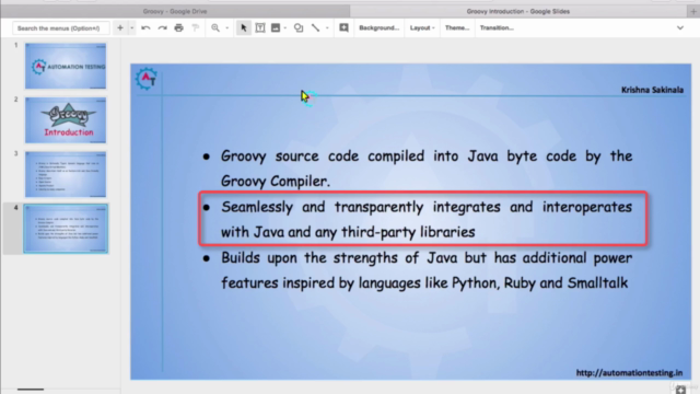 Groovy Fundamentals For Testers - Step By Step – Screenshot 4
