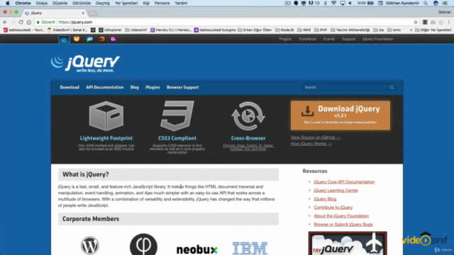 Sıfırdan JavaScript ve JQuery Eğitimi – Screenshot 1