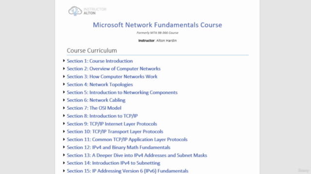 Microsoft Networking Fundamentals – Screenshot 3