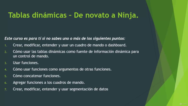 Tablas dinámicas - De Novato a Ninja. – Screenshot 3