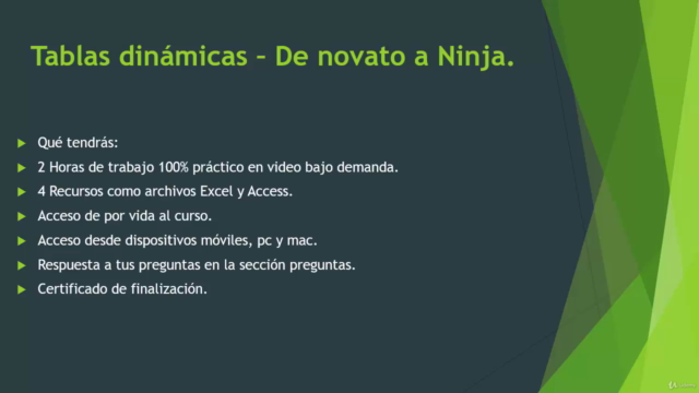 Tablas dinámicas - De Novato a Ninja. – Screenshot 4
