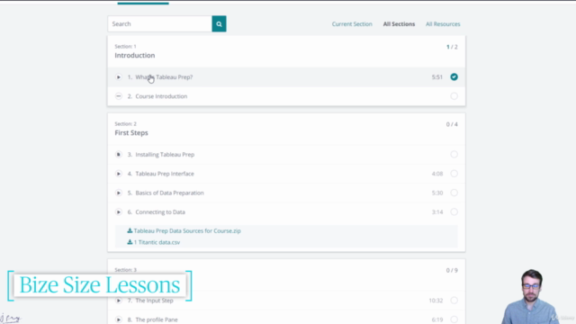 Master Course in Tableau Prep - Prepare & Clean Data – Screenshot 2