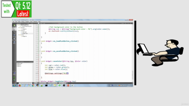 Qt 5 C++ GUI Development For Beginners : The Fundamentals - Screenshot_01