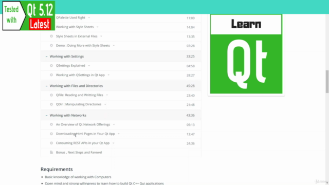 Qt 5 C++ GUI Development For Beginners : The Fundamentals - Screenshot_04