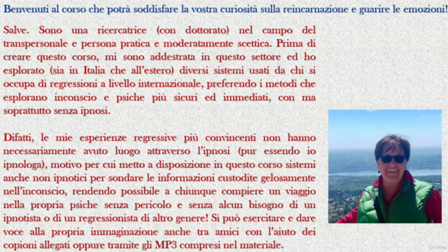 Conoscere le Vite Precedenti – Screenshot 1