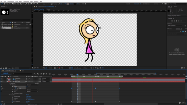 After Effects: Simple Character Animation & Motion Graphics – Screenshot 2