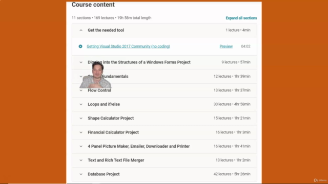 Learn C# with Windows Forms and a Variety of Projects – Screenshot 2