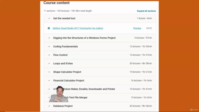 Learn C# with Windows Forms and a Variety of Projects – Screenshot 3