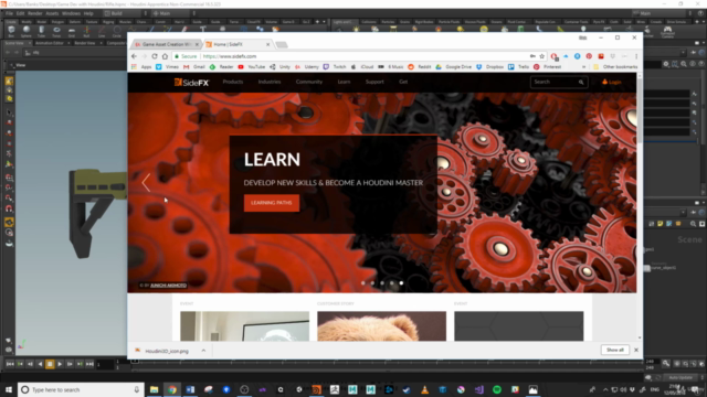 Game Asset Creation With Houdini – Screenshot 2