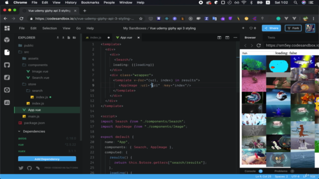 Vue.js + Vuex を使用したモダンフロントエンド開発 – Screenshot 4