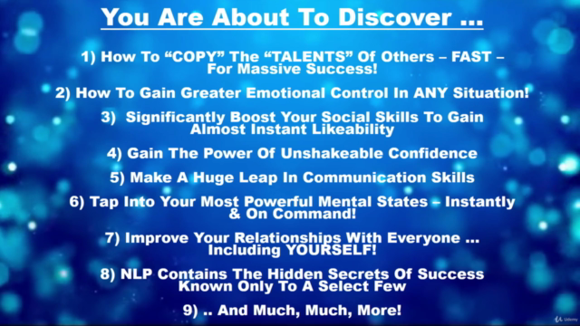 NLP - Neuro Linguistic Programming - The COMPLETE NLP Course - Screenshot_01