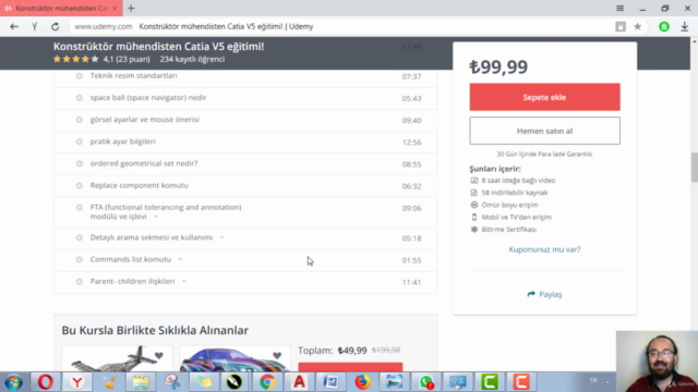 Catia V5 eğitimini Tasarım Mühendisinden alın! – Screenshot 4