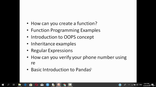 Python,Python for Beginners Python Real time examples Python – Screenshot 4