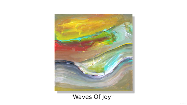 Acrylic Abstract Painting - Little Treasures – Screenshot 1