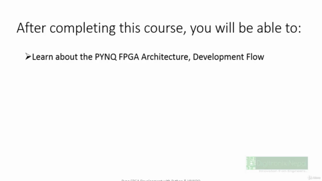 PYNQ FPGA Development with Python Programming & VIVADO – Screenshot 4