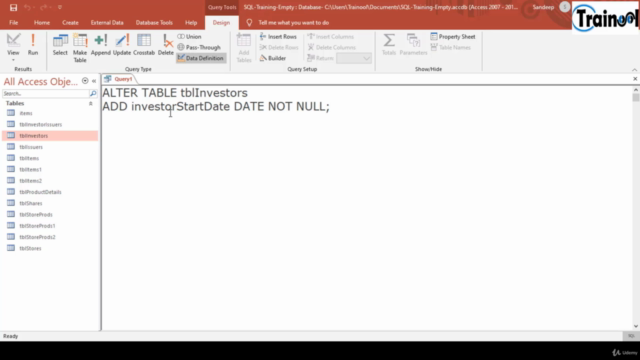 Microsoft Access SQL: SQL from Absolute Beginners To Expert – Screenshot 4