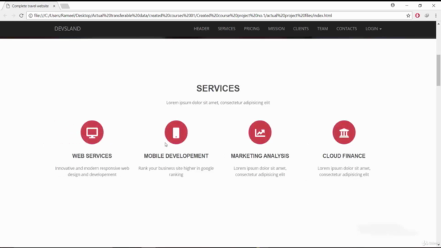 Bootstrap: Build a modern Responsive website with bootstrap – Screenshot 2