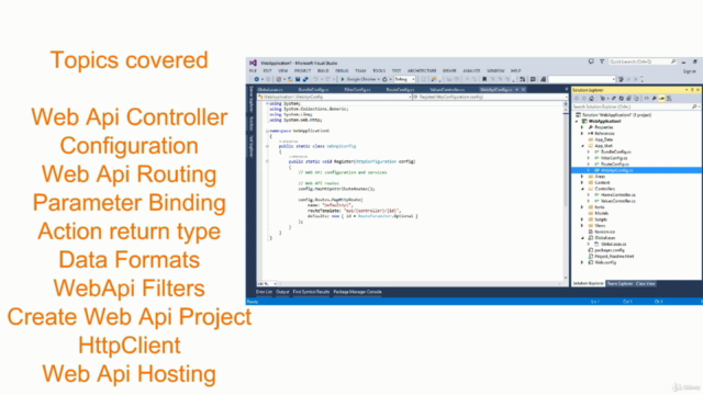 Learn to Create REST API's with C# .NET – Screenshot 1