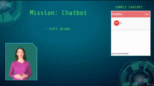 Create Chatbot for Website with React and Node.js – Screenshot 3