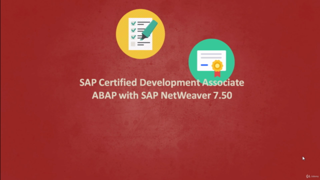 SAP ABAP Netweaver 7.50 certification preparation test - Screenshot_01