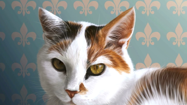 Digital Art : Painting Realistic Hair – Screenshot 1