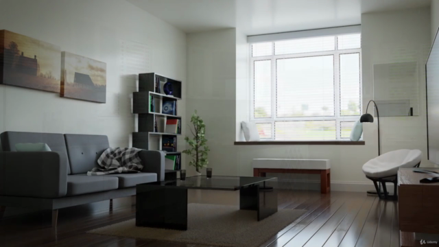 Create & Design a Modern Interior in Blender - Screenshot_01