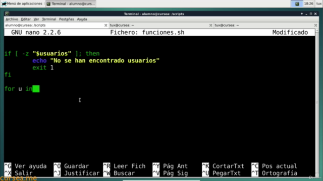 Comandos de Linux: desde cero hasta programar Shell Script – Screenshot 4