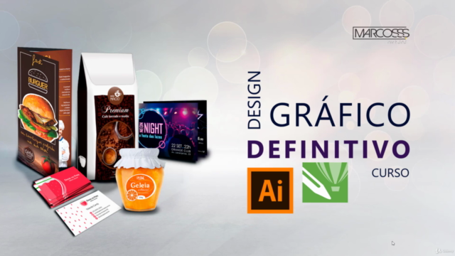 Design Gráfico DEFINITIVO e PRÁTICO+Illustrator 3D  2 cursos – Screenshot 1