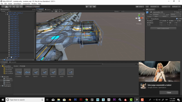 Escenario Sci-Fi Modular para Game o Realidad Virtual – Screenshot 4