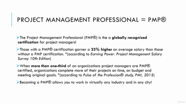 PMP Certification Training Bootcamp + PMP Exam Questions – Screenshot 1
