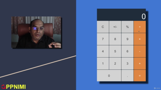 Develop a Calculator App with Unity – Screenshot 2