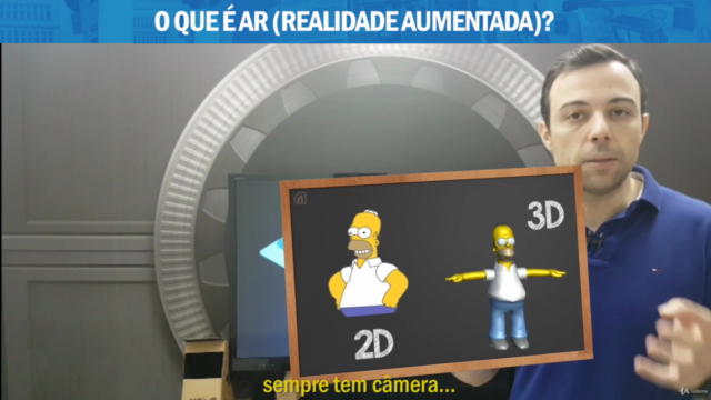 Realidade Aumentada, Realidade Virtual e Holografia – Screenshot 1