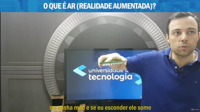Realidade Aumentada, Realidade Virtual e Holografia – Screenshot 2