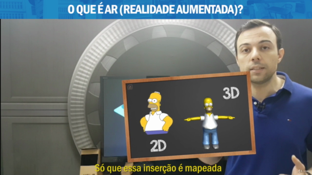Realidade Aumentada, Realidade Virtual e Holografia – Screenshot 3