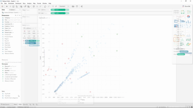 Tableau 10: Visuelle Datenanalyse für die Data Science – Screenshot 2